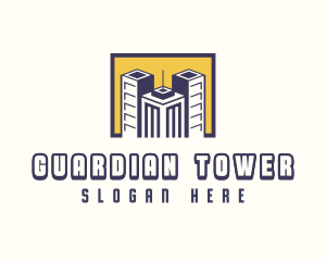 Tower Building Realty logo design