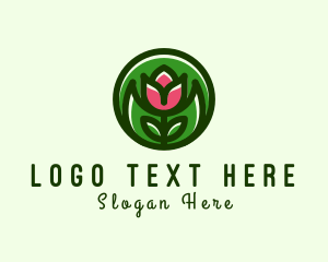 Event Styling - Tulip Flower Gardening logo design