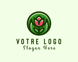 Tulip - Tulip Flower Gardening logo design