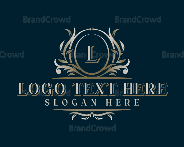 Premium Ornamental Crest Logo