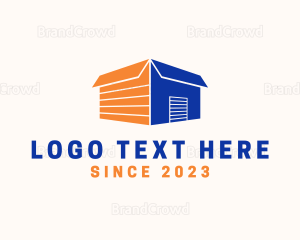 Storage Garage Box Logo