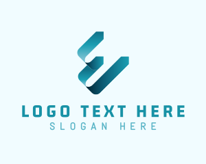Investment - Generic Ribbon Letter E logo design