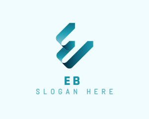 Generic Ribbon Letter E logo design