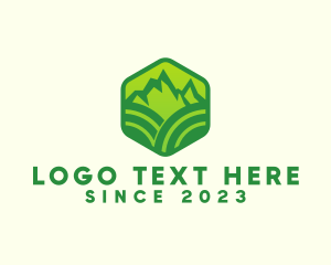 Arborist - Hexagon Mountain Farm logo design