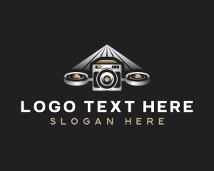 Photographer - Camera Drone Cinematography logo design