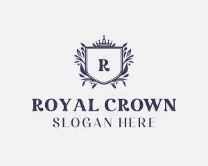 Crown Shield University logo design