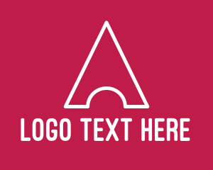 Triangular - Triangular Letter A logo design
