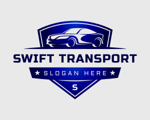 Sedan Car Automobile logo design