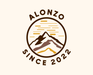 Outdoor Mountain Tourism logo design