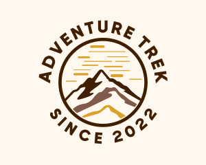 Trek - Outdoor Mountain Tourism logo design