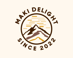 Outdoor Mountain Tourism logo design