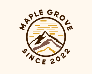 Outdoor Mountain Tourism logo design