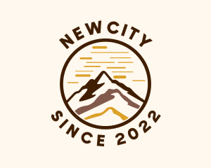 Outdoor Mountain Tourism logo design