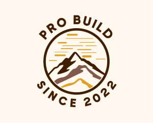 Outdoor Mountain Tourism logo design