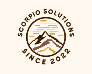 Outdoor Mountain Tourism logo design