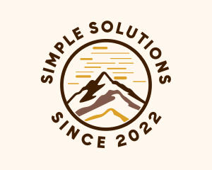 Outdoor Mountain Tourism logo design