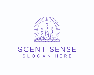 Scented Candle Boutique logo design