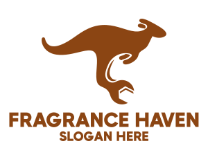 Mechanical Fix Kangaroo logo design