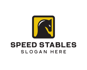 Horse Racing - Stallion Horse Equine logo design