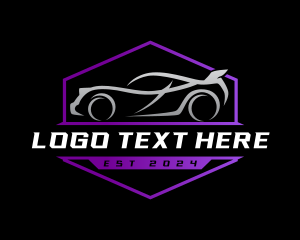 Racing - Sports Car Garage logo design