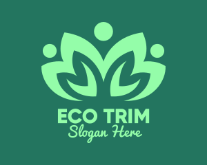 Green Eco Community logo design