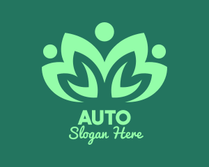 Vegetable - Green Eco Community logo design
