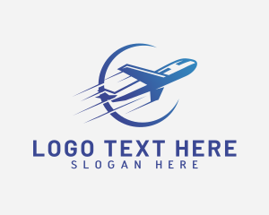 Aircraft - Transport Flight Agency logo design