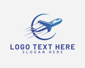 Aeroplane - Transport Flight Agency logo design