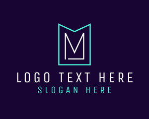 Esports - Modern Minimalist Letter M logo design