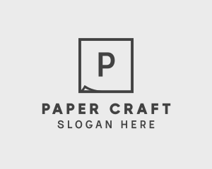 Professional Writer Paper Author logo design