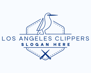 Sew - Needle Bird Tailoring logo design
