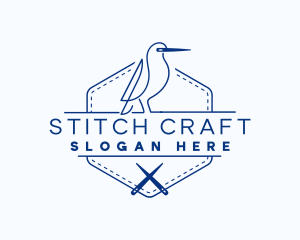 Needle Bird Tailoring logo design