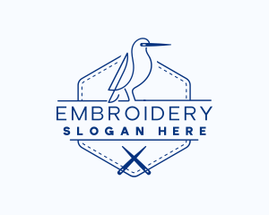 Needle Bird Tailoring logo design