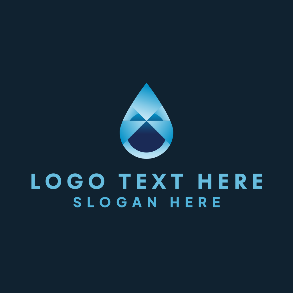 Liquid Water Drop Logo | BrandCrowd Logo Maker