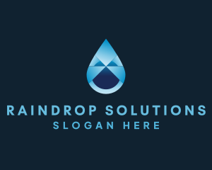 Drop - Liquid Water Drop logo design