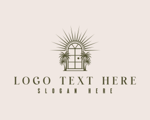 Tree - Hotel Door Arch logo design