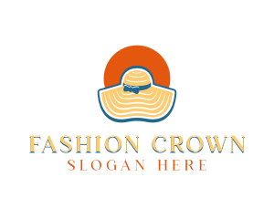 Hat - Sun Hat Fashion logo design
