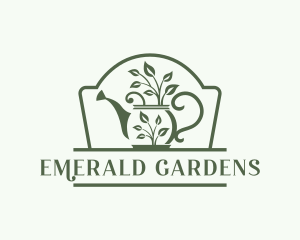 Watering Can Landscaping logo design