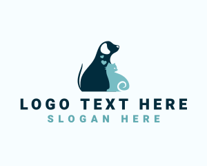 Pet Shop - Dog Cat Care logo design