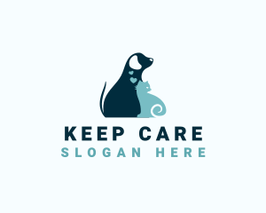 Dog Cat Care logo design