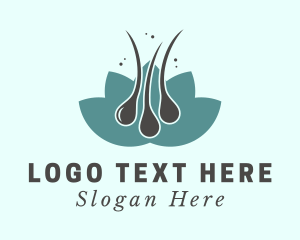 Follicle - Floral Spa Dermatology logo design