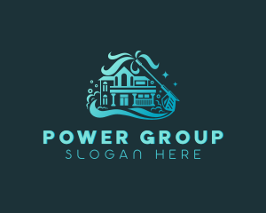 Splash - Home Pressure Washer Cleaning logo design