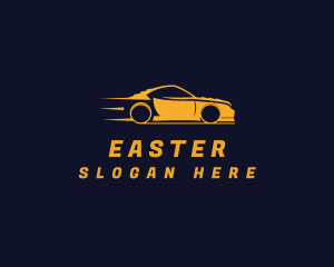 Fast Car Sports Racing Logo