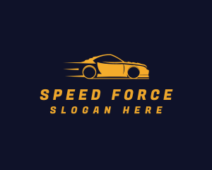 Fast Car Sports Racing logo design