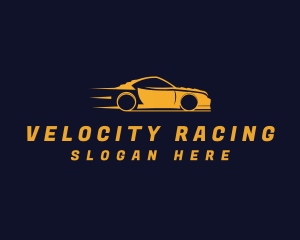 Fast Car Sports Racing logo design