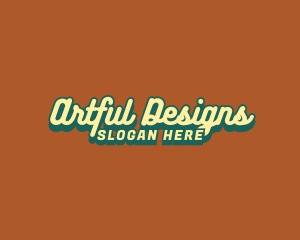 Rustic Comic Business logo design