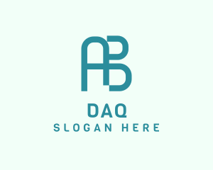 Monogram - Business Consulting Letter AB logo design