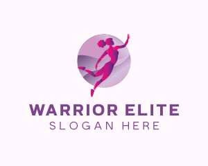 Dancer - Athletic Sports Player logo design