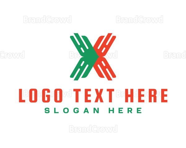 Tech Network Letter X Logo
