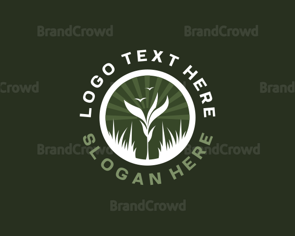 Farm Planting Agriculture Logo